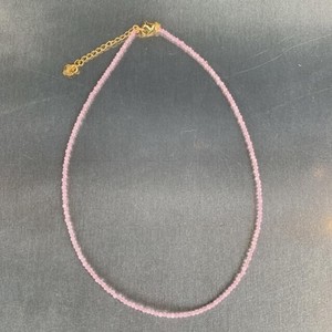 Rose Quartz Necklace Pink Crystal