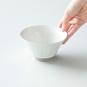 Donburi Bowl White Wedge