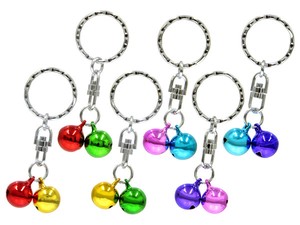 Key Ring Key Chain Bell 2-pcs