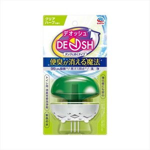 デオッシュ　DEOSH　タンクにおくタイプ　クリアハーブの香り 【 芳香剤・トイレ用 】