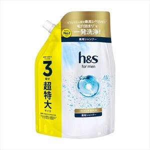 h＆s　for　men　スカルプゴールドシャンプー超特大サイズ【 シャンプー 】