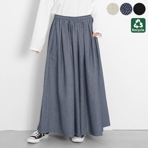 Full-Length Pant Tucked Wide Pants