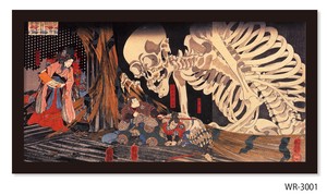 和楽シリーズ　インテリアアート　浮世絵　歌川 国芳/相馬の古内裏　「2023新作」