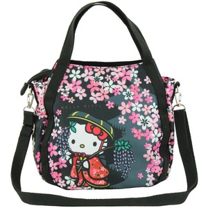 侧背包/单肩包 Hello Kitty凯蒂猫 系列 卡通人物 Sanrio三丽鸥 和风图案 和服 2种方法