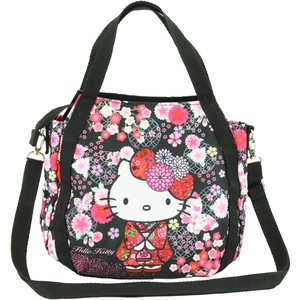 侧背包/单肩包 Hello Kitty凯蒂猫 2WAY/两用 系列 卡通人物 Sanrio三丽鸥 单肩包 和风图案 和服