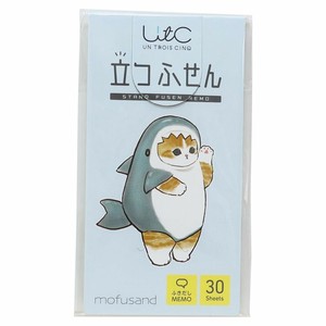 【付箋】mofusand 立つふせん サメにゃんふきだし