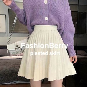 2025年新商品 裙子 百褶/褶裥 女士 裙子