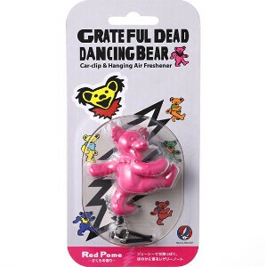 グレイトフルデッド ダンシングベアー カークリップ ＆ ハンギング エアフレッシュナー