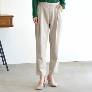 Full-Length Pant Suede Tapered Pants