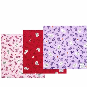 Handkerchief Moomin Pink Patterned All Over