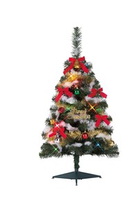 クリスマス【ファミリーセットツリー】90cm　USBLEDライト付き