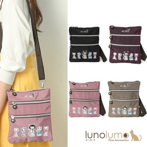 Small Crossbody Bag Nylon Lightweight Shoulder Cat Mini Bag Pochette