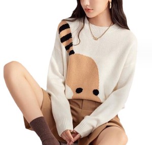 Sweater/Knitwear Knitted Long Sleeves Ladies Autumn/Winter