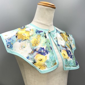 Button Shirt/Blouse Asymmetrical Floral Pattern