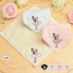 Imabari towel Towel Handkerchief 4-colors Made in Japan