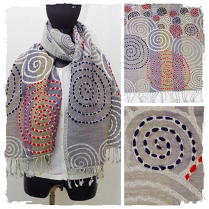 Thick Scarf Scarf Embroidered Autumn/Winter 2023