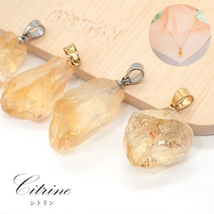 Gemstone Pendant sliver Pendant 1-pcs Made in Japan