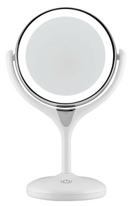 株式会社ヤマムラ　LEDライトメイクアップミラー10倍拡大鏡&平面鏡 YBM-1717