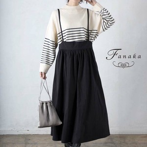 背带裙/连体裙 2023年 工装风长裙 Fanaka