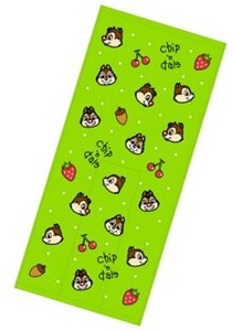 Desney Hand Towel Character Face Chip 'n Dale