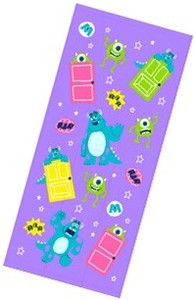 Desney Hand Towel Character Monsters Ink Face