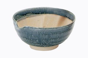 藍釉　すり鉢　【日本製 美濃焼 すり鉢 電子レンジ可能】