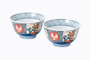 Mino ware Donburi Bowl Set of 2 Made in Japan
