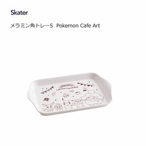 メラミン角トレーS Pokemon Cafe Art スケーター MTR2