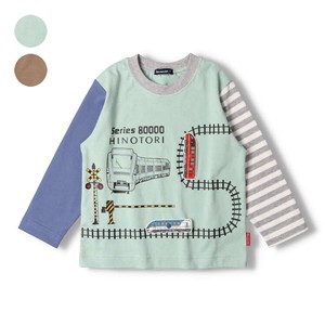 Kids' 3/4 Sleeve T-shirt Long Sleeves Border Patch