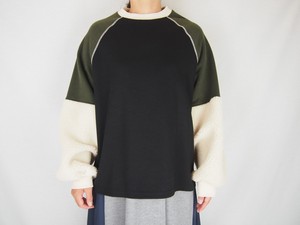 T-shirt Pullover Bicolor Puff Sleeve Autumn/Winter 2023