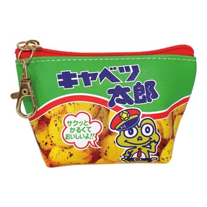 【ティーズ】お菓子シリーズ三角ミニポーチ　キャベツ太郎