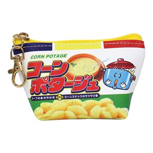 【ティーズ】お菓子シリーズ三角ミニポーチ　コーンポタージュ