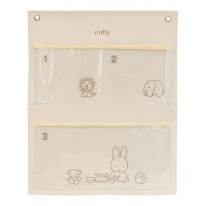 T'S FACTORY Small Item Organizer Miffy Toy Clear