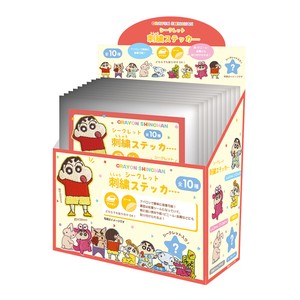 T'S FACTORY Stickers Secret Sticker single item Crayon Shin-chan 10-types