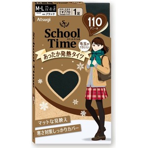 ★秋冬商品★【スクールタイム】1足組　スクールタイツ　110デニール
