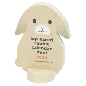 Calendar Lop-Eared Rabbit