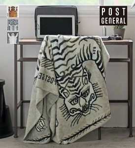 フランネル フリースブランケット 3色 POST GENERAL / ポストジェネラル