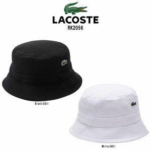 LACOSTE(ラコステ)バケットハット 綿 帽子 ユニセックス RK2056