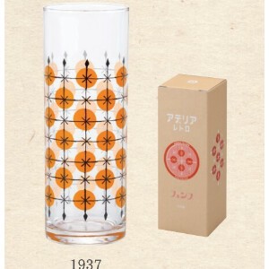 Adelia Retro Cup/Tumbler Gift-boxed ADERIA 280ml Made in Japan