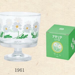 玻璃杯/杯子/保温杯 高脚 附包装盒 Adelia Retro 日本制造
