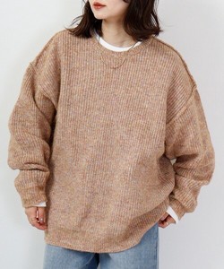 Sweater/Knitwear Fancy Crew Neck