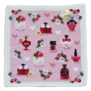 Towel Handkerchief Pink 25 x 25cm Limited Edition