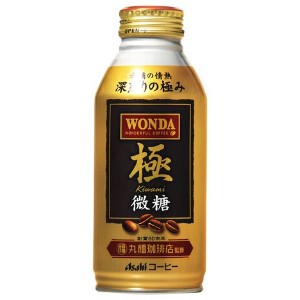 アサヒ ワンダ 極 微糖ボトル缶 370g x24【コーヒー】