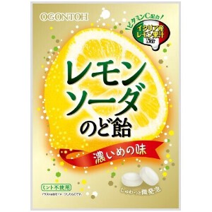 黄金糖　レモンソーダのど飴　50g　x10【飴・グミ・ラムネ】
