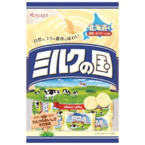 春日井製菓　ミルクの国　125g　x12【飴・グミ・ラムネ】