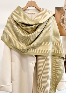丝巾 围巾 两面 3颜色