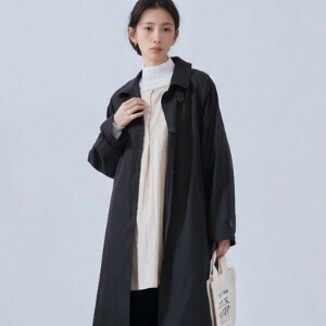 Coat Long Coat Cotton