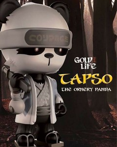マイティジャック　Gold Life: Tapso the Ornery Panda Collectible フィギュア Mighty Jaxx