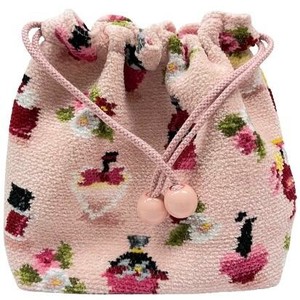 FEILER フェイラー 巾着バッグポーチ 限定商品　フレグランスローズ　ピンク ホワイトデー母の日