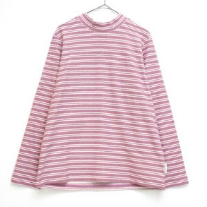 T-shirt High-Neck Border Made in Japan